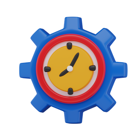 Time Management  3D Icon