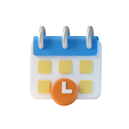 Time Management  3D Icon