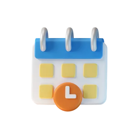 Time Management  3D Icon