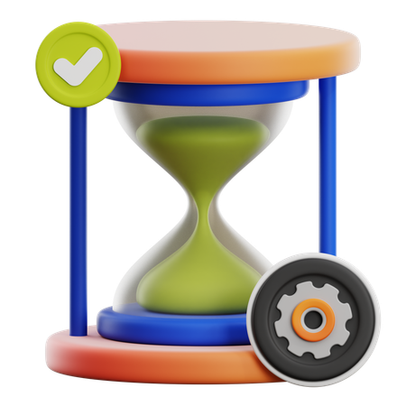 TIME MANAGEMENT  3D Icon