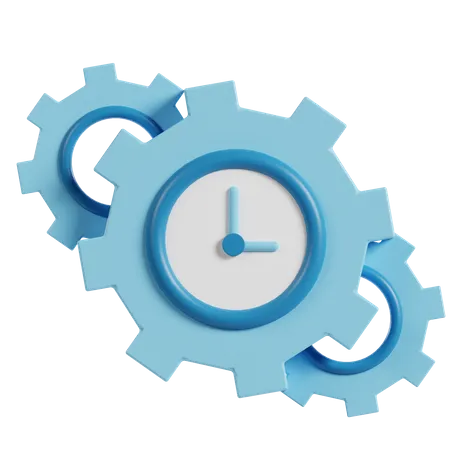 Time Management  3D Icon