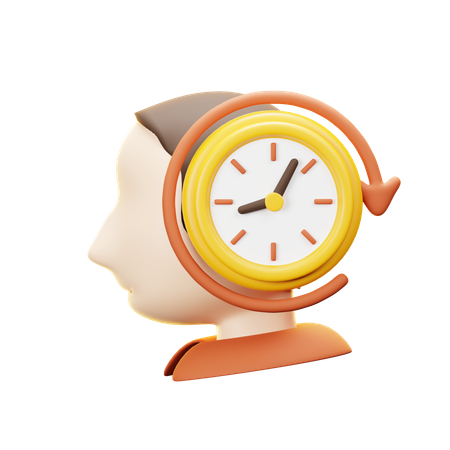 Time Management  3D Icon