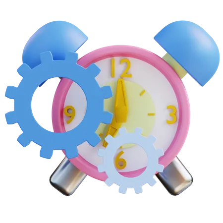 Time Management  3D Icon