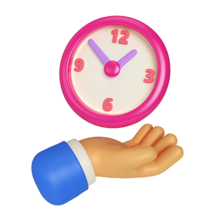 Time Management  3D Icon