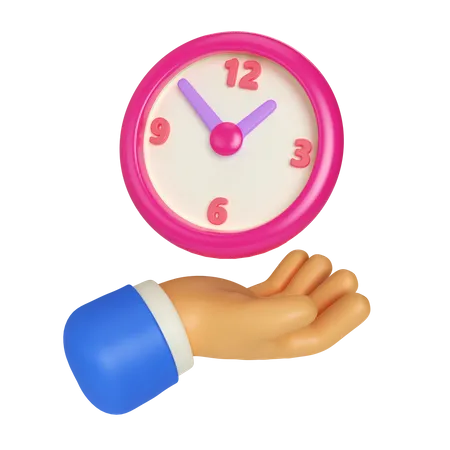 Time Management  3D Icon