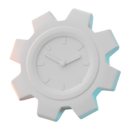 Time Management  3D Icon