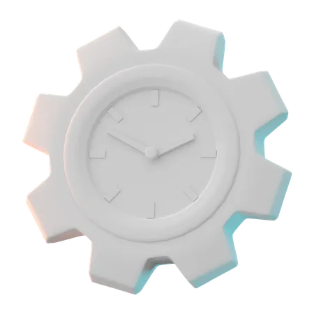 Time Management  3D Icon