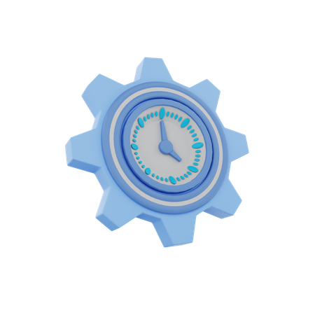 Time Management  3D Icon