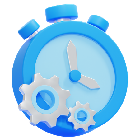 Time Management  3D Icon