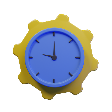 Time Management  3D Illustration