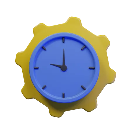 Time Management  3D Illustration