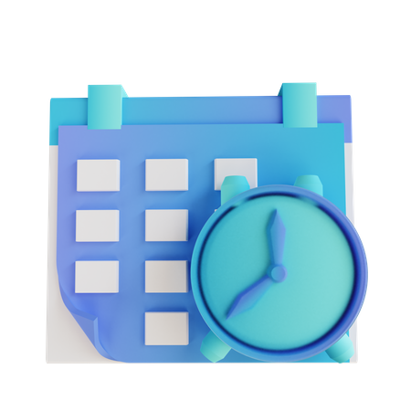 Time Management  3D Illustration