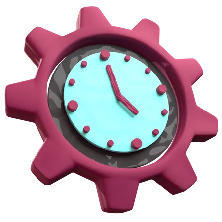 Time Management  3D Illustration