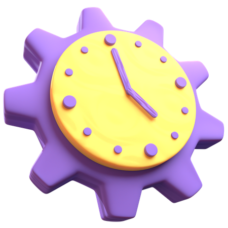 Time Management  3D Illustration