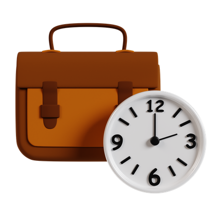Time Management Essentials  3D Icon