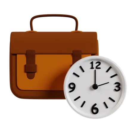 Time Management Essentials  3D Icon