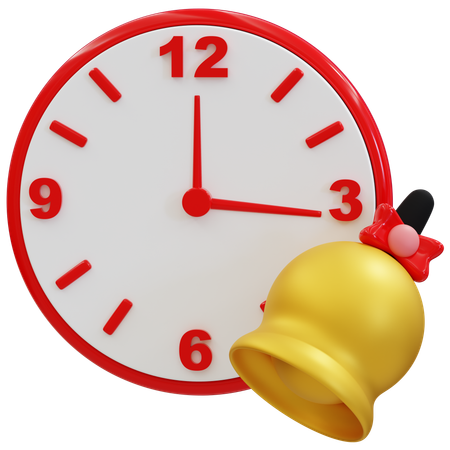 Time Management in Education  3D Icon