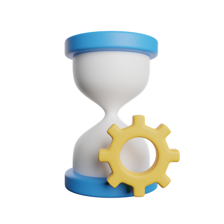 Time Management Strategy 3D Icon