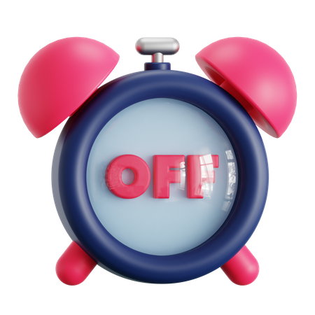 Time Off  3D Icon