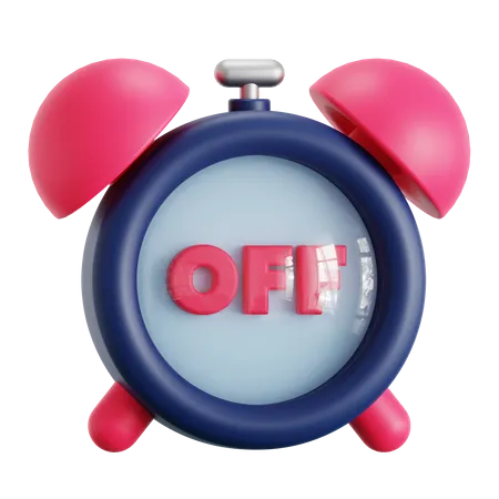 Time Off  3D Icon