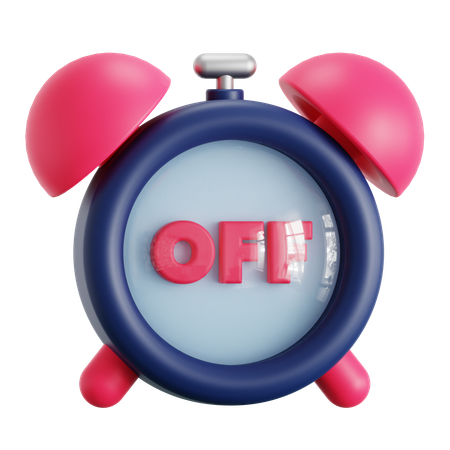 Time Off  3D Icon