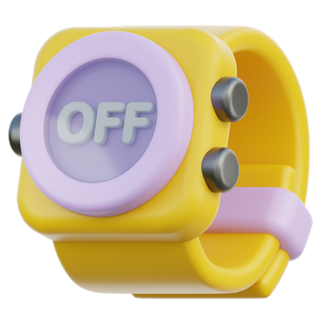 Time Off  3D Icon