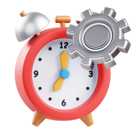 Time Optimization  3D Icon