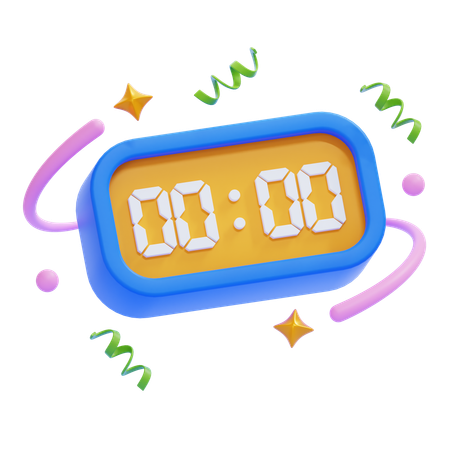 Time Out  3D Icon