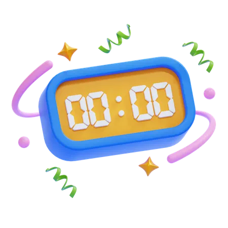 Time Out  3D Icon