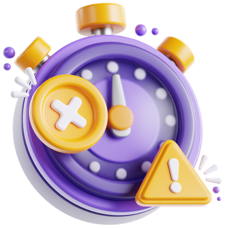 Time Out  3D Icon