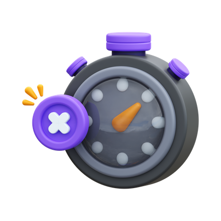 Time Out  3D Icon