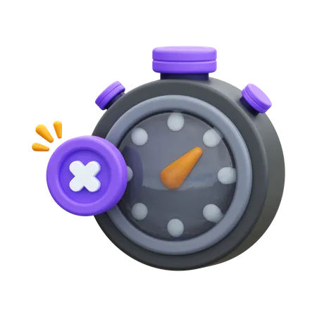 Time Out  3D Icon