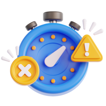 Time Out  3D Icon