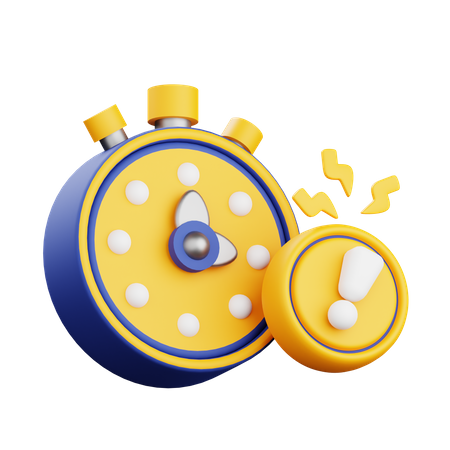 Time Out  3D Icon