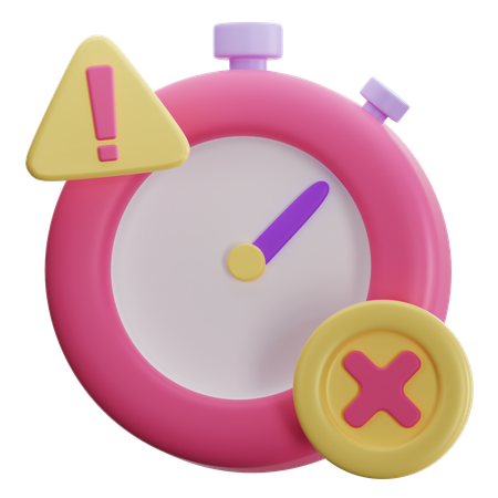 Time Out  3D Icon