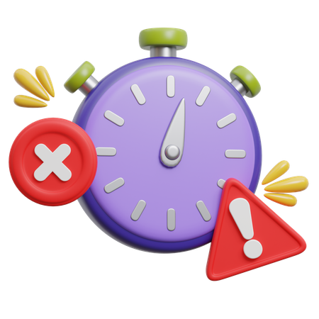Time Out  3D Icon