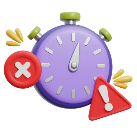 Time Out  3D Icon