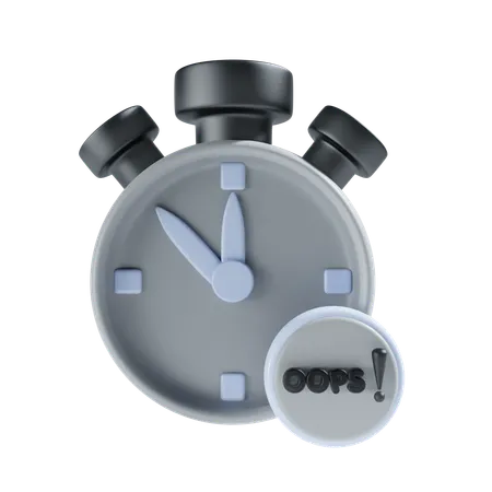 Time Out  3D Icon