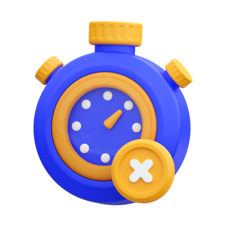 Time out  3D Icon