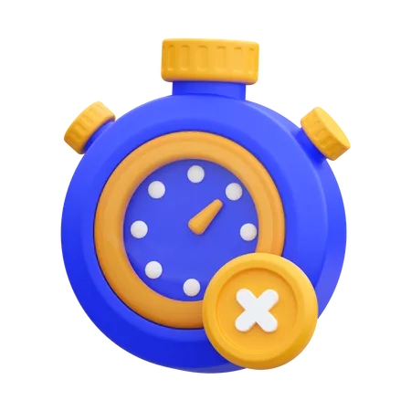 Time out  3D Icon
