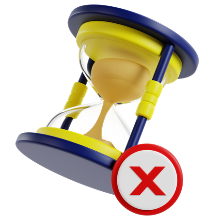 Time Out Warning  3D Icon