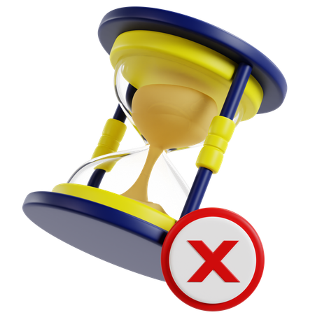 Time Out Warning  3D Icon