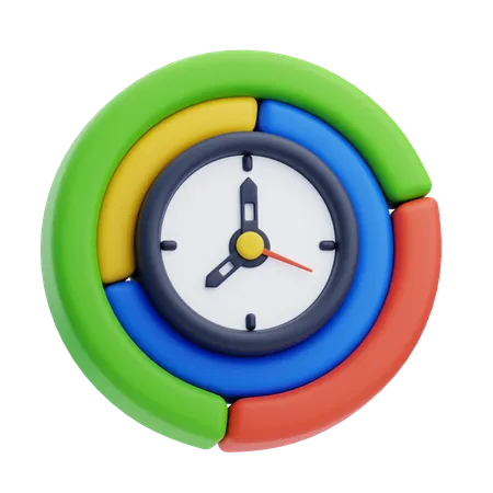 Time Planning  3D Icon