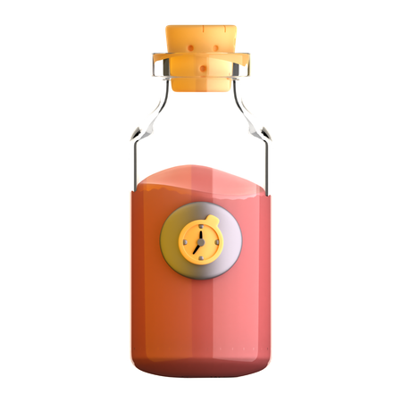 Time potion  3D Icon