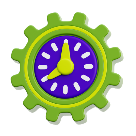 Time Schedule  3D Icon