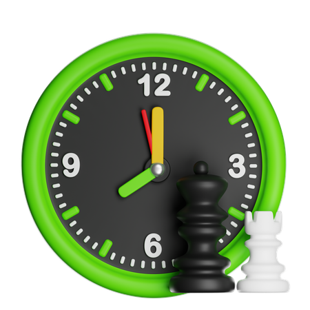 Time Strategy  3D Icon
