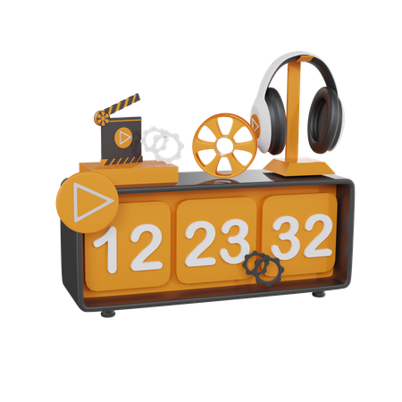 Time To Display  3D Icon