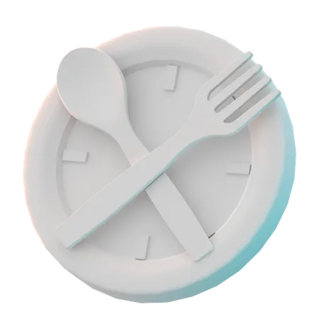 Time To Eat  3D Icon