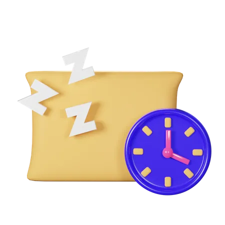 Time to Sleep  3D Icon