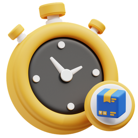 Time Tracking  3D Icon